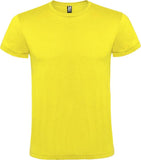 Roly Atomic lyhythihainen unisex-t-paita 150 g/m2. Esim. 25kpl. 750 cm2 DTF-painatuksella