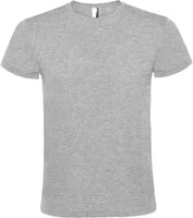 Roly Atomic lyhythihainen unisex-t-paita 150 g/m2. Esim. 25kpl. 750 cm2 DTF-painatuksella