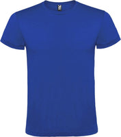 Roly Atomic lyhythihainen unisex-t-paita 150 g/m2. Esim. 25kpl. 750 cm2 DTF-painatuksella