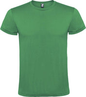 Roly Atomic lyhythihainen unisex-t-paita 150 g/m2. Esim. 25kpl. 750 cm2 DTF-painatuksella