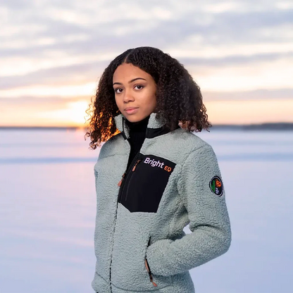 Bright Equipment Sherpa Fleece, lämmin fleecetakki miehille ja naisille