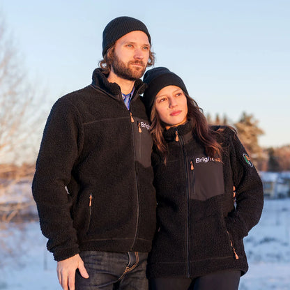 Bright Equipment Sherpa Fleece, lämmin fleecetakki miehille ja naisille