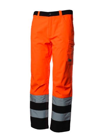 Priha TopGreen© 3 vuodenajan softshell huomiohousut EN 20471 Lk.2 - 4345 ja 4343