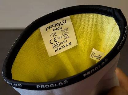 PROGLO 6400 viiltosuojakäsine C, vuohennahka ja para-aramidivuori