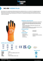 Wonder Grip 338 Thermo Plus (100% vesitiivis, C viiltosuoja) - Talvityön ammattilaisen valinta