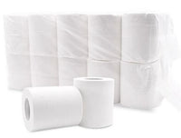 Wc-paperi, 3-kert, 150-ark, 48rll säkissä.  44 säkkiä lavassa,