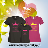 Naisten T-paita RINSESSA sis. alv. ILMAINEN TOIMITUS