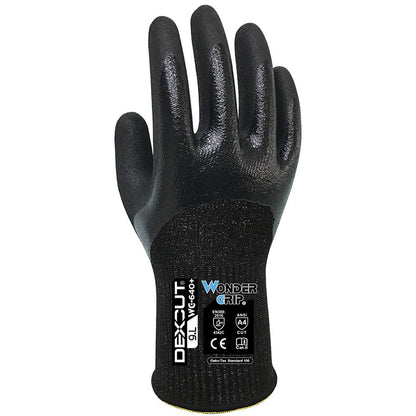 Wonder Grip Dexcut 640+ suojakäsine 6,30€/pari, 12 paria/pussi