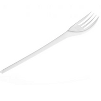 Kertakäyttöhaarukka 18cm 1000kpl/ pkt
