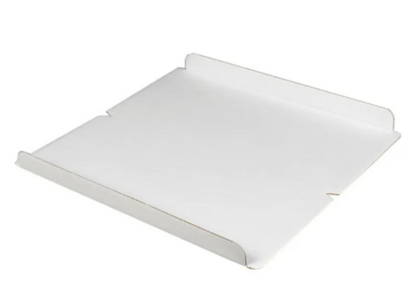 Valkoinen pohja kakkulaatikolle 30x30x13 cm, 25 kpl