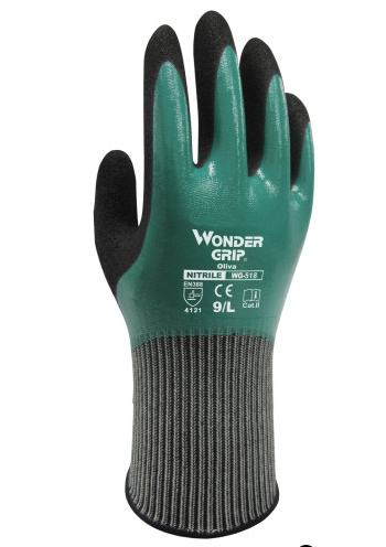 Wonder Grip Oliva suojakäsine 3,90€/koko, 12 paria/pussi